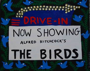 drive in movie marquee for web quilt