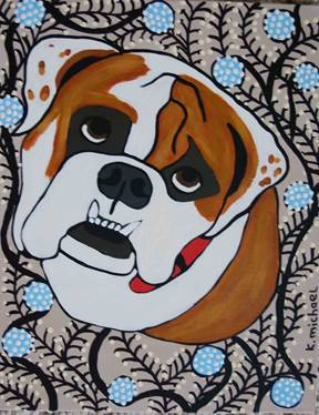 cleo bulldog quilt for web