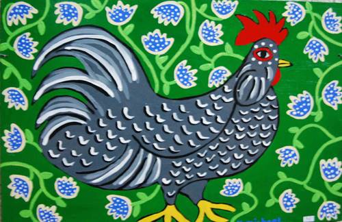 chicken with blue flowers for web